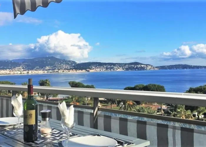 2P Neuf Vue Promenade Des Anglais / Tram 10Min Centre